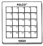 染色铜网硅胶垫