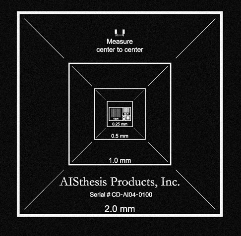Pelcotec线宽标样 CDMS ISO标准特征尺寸放大标样